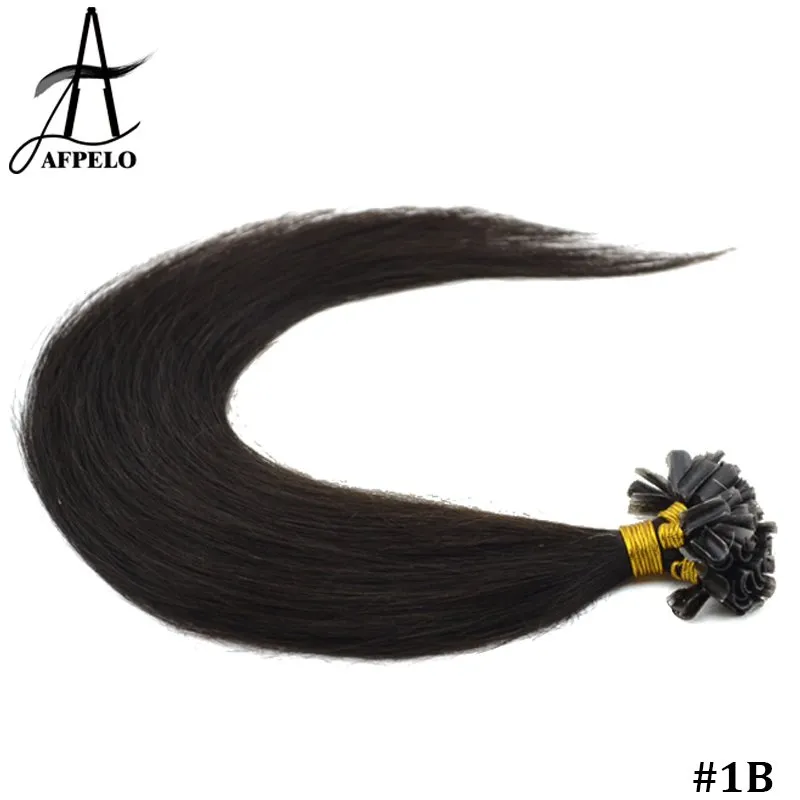 Кератиновое наращивание человеческих волос U Tip